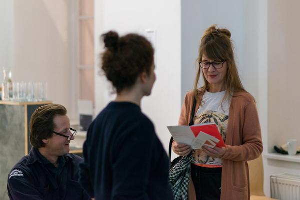 Gespräche zur Kunst im öffentlichen Raum: Nil Yalter (Kunst im öffentlichen Raum Niederösterreich im Kunstraum Niederösterreich, 15.11.2018) http://www.kunstraum.net/de/ausstellungen/gespraech-mit-nil-yalter | Foto: eSeL