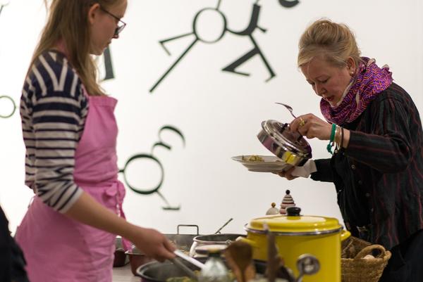 Gespräche zur Kunst im öffentlichen Raum: Nil Yalter (Kunst im öffentlichen Raum Niederösterreich im Kunstraum Niederösterreich, 15.11.2018) http://www.kunstraum.net/de/ausstellungen/gespraech-mit-nil-yalter | Foto: eSeL
