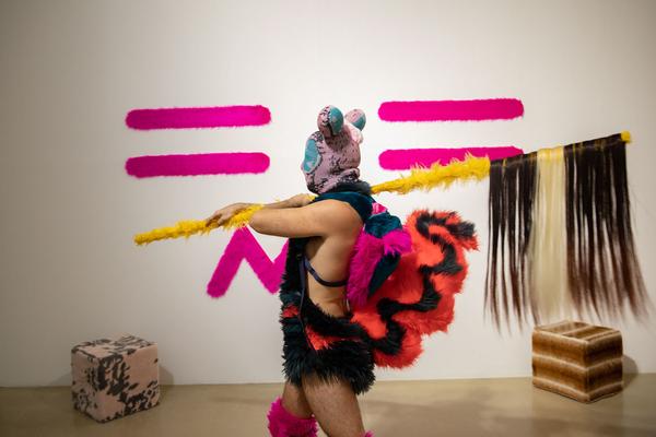 Kunstraum Niederösterreich: Otto Krause &  Milan Loviška - H13 performance "Furrious"  (6.9.2018) http://www.kunstraum.net/de/ausstellungen/61-h13-2018-otto-krause-und-milan-loviska | Foto: eSeL Foto: eSeL.at - Lorenz Seidler