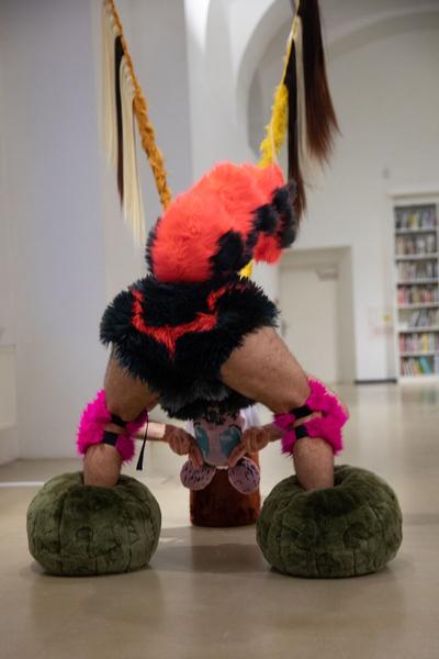 Kunstraum Niederösterreich: Otto Krause &  Milan Loviška - H13 performance "Furrious"  (6.9.2018) http://www.kunstraum.net/de/ausstellungen/61-h13-2018-otto-krause-und-milan-loviska | Foto: eSeL Foto: eSeL.at - Lorenz Seidler
