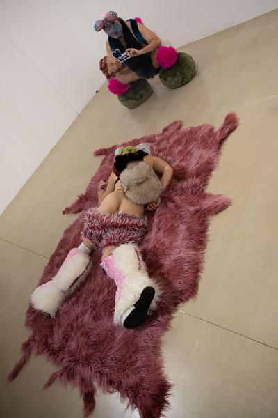 Kunstraum Niederösterreich: Otto Krause &  Milan Loviška - H13 performance "Furrious"  (6.9.2018) http://www.kunstraum.net/de/ausstellungen/61-h13-2018-otto-krause-und-milan-loviska | Foto: eSeL Foto: eSeL.at - Lorenz Seidler
