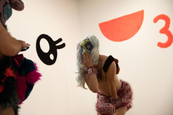 Kunstraum Niederösterreich: Otto Krause &  Milan Loviška - H13 performance "Furrious"  (6.9.2018) http://www.kunstraum.net/de/ausstellungen/61-h13-2018-otto-krause-und-milan-loviska | Foto: eSeL Foto: eSeL.at - Lorenz Seidler