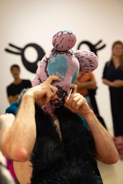 Kunstraum Niederösterreich: Otto Krause &  Milan Loviška - H13 performance "Furrious"  (6.9.2018) http://www.kunstraum.net/de/ausstellungen/61-h13-2018-otto-krause-und-milan-loviska | Foto: eSeL Foto: eSeL.at - Lorenz Seidler