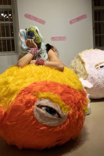 Kunstraum Niederösterreich: Otto Krause &  Milan Loviška - H13 performance "Furrious"  (6.9.2018) http://www.kunstraum.net/de/ausstellungen/61-h13-2018-otto-krause-und-milan-loviska | Foto: eSeL Foto: eSeL.at - Lorenz Seidler