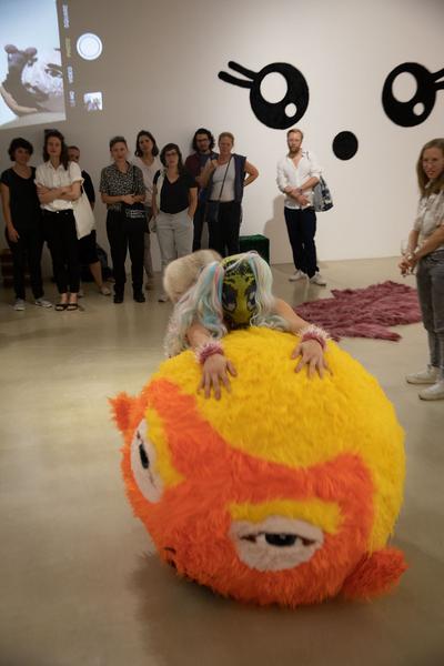 Kunstraum Niederösterreich: Otto Krause &  Milan Loviška - H13 performance "Furrious"  (6.9.2018) http://www.kunstraum.net/de/ausstellungen/61-h13-2018-otto-krause-und-milan-loviska | Foto: eSeL Foto: eSeL.at - Lorenz Seidler