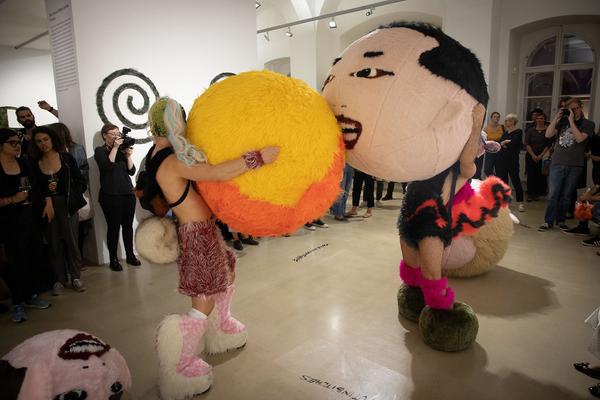 Kunstraum Niederösterreich: Otto Krause &  Milan Loviška - H13 performance "Furrious"  (6.9.2018) http://www.kunstraum.net/de/ausstellungen/61-h13-2018-otto-krause-und-milan-loviska | Foto: eSeL Foto: eSeL.at - Lorenz Seidler