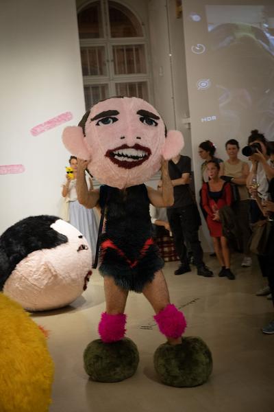 Kunstraum Niederösterreich: Otto Krause &  Milan Loviška - H13 performance "Furrious"  (6.9.2018) http://www.kunstraum.net/de/ausstellungen/61-h13-2018-otto-krause-und-milan-loviska | Foto: eSeL Foto: eSeL.at - Lorenz Seidler
