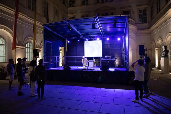 Kunstraum Niederösterreich: H13 Performance Award 2018 - Concert Tony Renaissance (6.9.2018) http://www.kunstraum.net/de/ausstellungen/61-h13-2018-otto-krause-und-milan-loviska | Foto: eSeL Foto: eSeL.at - Lorenz Seidler