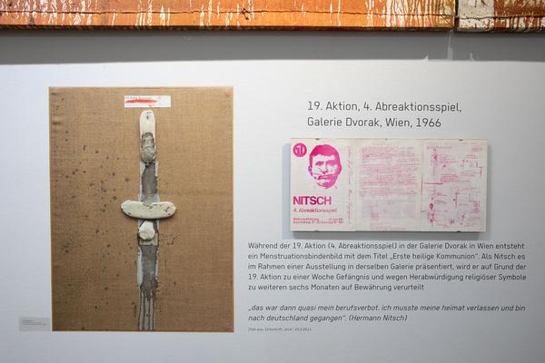 Nitschmuseum Mistalbach: Hermann Nitsch - Leben und Werk (20.05.2018 - 05.05.2019) https://esel.at/termin/96760 | Foto: eSeL Foto: eSeL.at - Lorenz Seidler