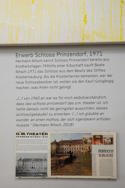 Nitschmuseum Mistalbach: Hermann Nitsch - Leben und Werk (20.05.2018 - 05.05.2019) https://esel.at/termin/96760 | Foto: eSeL Foto: eSeL.at - Lorenz Seidler