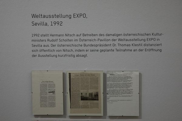Nitschmuseum Mistalbach: Hermann Nitsch - Leben und Werk (20.05.2018 - 05.05.2019) https://esel.at/termin/96760 | Foto: eSeL Foto: eSeL.at - Lorenz Seidler