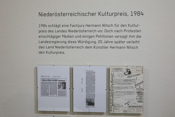 Nitschmuseum Mistalbach: Hermann Nitsch - Leben und Werk (20.05.2018 - 05.05.2019) https://esel.at/termin/96760 | Foto: eSeL Foto: eSeL.at - Lorenz Seidler