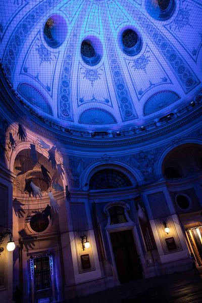Hofburg / Michaelertor: im.material  (9.5. - 13.5.2018) https://esel.cc/indigohofburg | Foto: eSeL Foto: eSeL.at - Lorenz Seidler