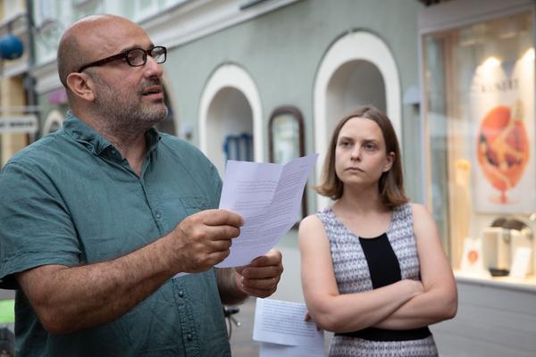 Ins Freie Festival: Eröffnung „Ins Freie“ (21.6. - 23.6.2018, Klagenfurt) & Veronika Dirnhofer „Wir alle hoffen auf dieses Meer und dieses Land“ & „FreundInnen reisen gemeinsam“ (22.6. – 7.7.2018, Galerie 3) http://www.galerie3.com/archiv/ins-freie-2018/ | Foto: eSeL Foto: eSeL.at - Lorenz Seidler