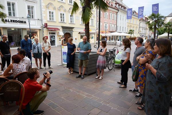 Ins Freie Festival: Eröffnung „Ins Freie“ (21.6. - 23.6.2018, Klagenfurt)  http://www.galerie3.com/archiv/ins-freie-2018/ | Foto: Johannes Puch Foto: Puch Johannes