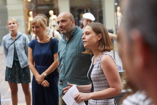 Ins Freie Festival: Eröffnung „Ins Freie“ (21.6. - 23.6.2018, Klagenfurt)  http://www.galerie3.com/archiv/ins-freie-2018/ | Foto: Johannes Puch Foto: Puch Johannes