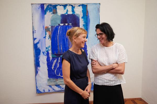 Ins Freie Festival: Eröffnung Veronika Dirnhofer „Wir alle hoffen auf dieses Meer und dieses Land“ & „FreundInnen reisen gemeinsam“ (22.6. – 7.7.2018, Galerie 3) http://www.galerie3.com/archiv/ins-freie-2018/ | Foto: Johannes Puch Foto: Puch Johannes