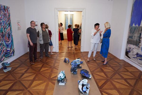 Ins Freie Festival: Eröffnung Veronika Dirnhofer „Wir alle hoffen auf dieses Meer und dieses Land“ & „FreundInnen reisen gemeinsam“ (22.6. – 7.7.2018, Galerie 3) http://www.galerie3.com/archiv/ins-freie-2018/ | Foto: Johannes Puch Foto: Puch Johannes
