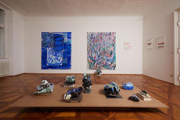 Galerie 3 Klagenfurt: Veronika Dirnhofer „Wir alle hoffen auf dieses Meer und dieses Land“ & „FreundInnen reisen gemeinsam“ (Ins Freie Festival, 22.6. – 7.7.2018) http://www.galerie3.com/archiv/ins-freie-2018/ | Foto: Johannes Puch Foto: Puch Johannes