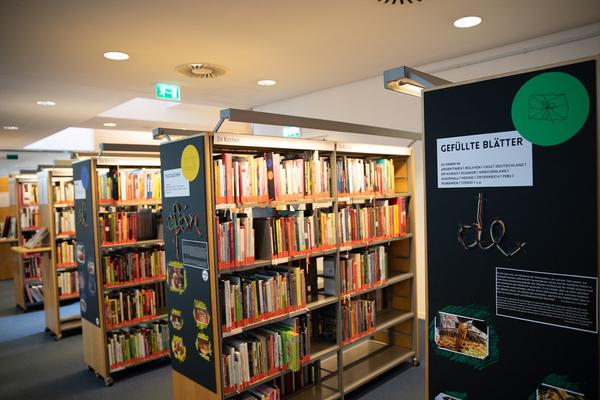 Hauptbücherei: Into the City: Archipelago – De la créolité à la diversalité (29.5 - 16.6.2018) https://esel.at/termin/97003 | Foto: eSeL Foto: eSeL.at - Lorenz Seidler