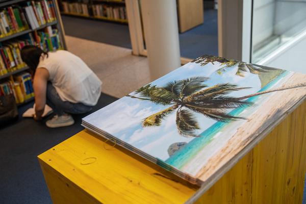 Hauptbücherei: Into the City: Tatiana Lecomte @ Archipelago – De la créolité à la diversalité (29.5 - 16.6.2018) https://esel.at/termin/97003 | Foto: eSeL Foto: eSeL.at - Lorenz Seidler
