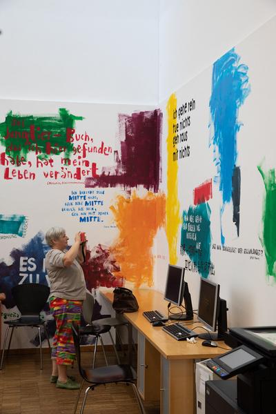 Hauptbücherei: Into the City: Archipelago – De la créolité à la diversalité (29.5 - 16.6.2018) https://esel.at/termin/97003 | Foto: eSeL Foto: eSeL.at - Lorenz Seidler
