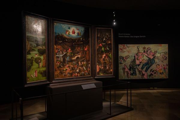 Gemäldegalerie @ Theatermuseum: Maxim Kantor im Gespräch mit Eva Blimlinger und Wolfgang Kos (21.11.2018) https://2018.viennaartweek.at/de/program/talk-maxim-kantor-eva-blimlinger-und-wolfgang-kos | Foto: eSeL Foto: eSeL.at - Lorenz Seidler