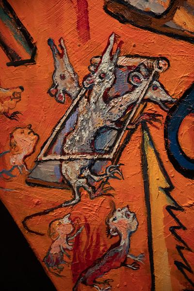 Gemäldegalerie @ Theatermuseum: Maxim Kantor im Gespräch mit Eva Blimlinger und Wolfgang Kos (21.11.2018) https://2018.viennaartweek.at/de/program/talk-maxim-kantor-eva-blimlinger-und-wolfgang-kos | Foto: eSeL Foto: eSeL.at - Lorenz Seidler