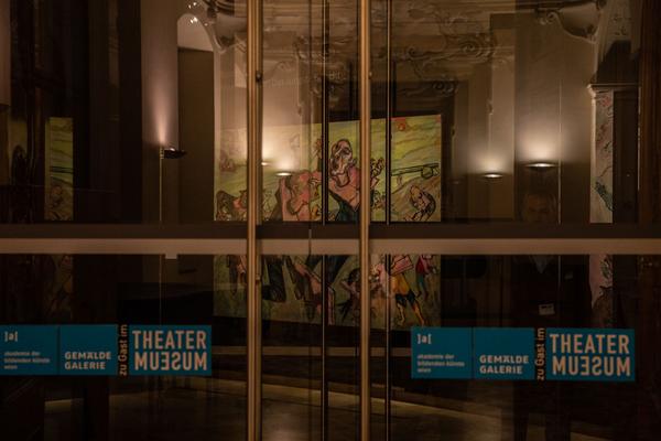 Gemäldegalerie @ Theatermuseum: Maxim Kantor im Gespräch mit Eva Blimlinger und Wolfgang Kos (21.11.2018) https://2018.viennaartweek.at/de/program/talk-maxim-kantor-eva-blimlinger-und-wolfgang-kos | Foto: eSeL Foto: eSeL.at - Lorenz Seidler