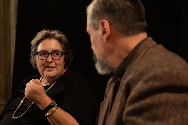 Gemäldegalerie @ Theatermuseum: Maxim Kantor im Gespräch mit Eva Blimlinger und Wolfgang Kos (21.11.2018) https://2018.viennaartweek.at/de/program/talk-maxim-kantor-eva-blimlinger-und-wolfgang-kos | Foto: eSeL Foto: eSeL.at - Lorenz Seidler