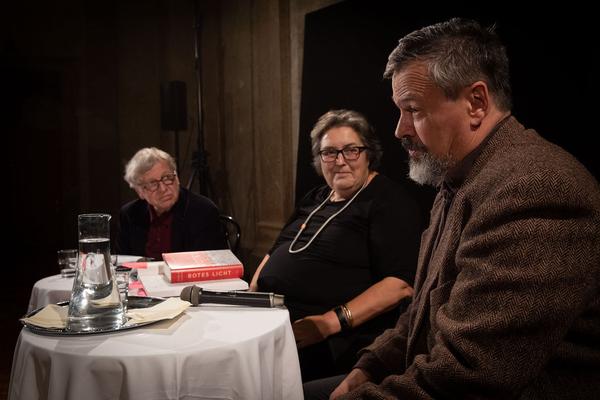 Gemäldegalerie @ Theatermuseum: Maxim Kantor im Gespräch mit Eva Blimlinger und Wolfgang Kos (21.11.2018) https://2018.viennaartweek.at/de/program/talk-maxim-kantor-eva-blimlinger-und-wolfgang-kos | Foto: eSeL Foto: eSeL.at - Lorenz Seidler