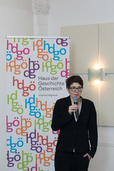 Haus der Geschichte Österreich: Künstlerinnengespräch Susan Philipsz und Kaspar König (12.3.2018, Nationalbibliothek) http://hdgoe.at | Foto: eSeL.at - Lorenz Seidler Foto: eSeL.at - Lorenz Seidler