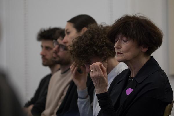 Haus der Geschichte Österreich: Künstlerinnengespräch Susan Philipsz und Kaspar König (12.3.2018, Nationalbibliothek) http://hdgoe.at | Foto: eSeL.at - Lorenz Seidler Foto: eSeL.at - Lorenz Seidler