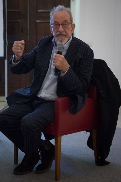 Haus der Geschichte Österreich: Künstlerinnengespräch Susan Philipsz und Kaspar König (12.3.2018, Nationalbibliothek) http://hdgoe.at | Foto: eSeL.at - Lorenz Seidler Foto: eSeL.at - Lorenz Seidler