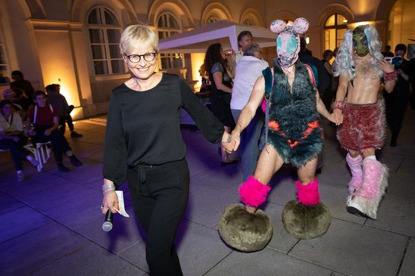 Haus der Geschichte Österreich: Künstlerinnengespräch Susan Philipsz und Kaspar König (12.3.2018, Nationalbibliothek) http://hdgoe.at | Foto: eSeL.at - Lorenz Seidler Foto: eSeL.at - Lorenz Seidler