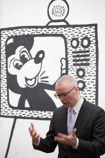 Albertina: Keith Haring - The Alphabet (16.3. - 24.6.3018, Presserundgang) https://albertina.at/ausstellungen/haring Foto: eSeL Foto: eSeL.at - Lorenz Seidler