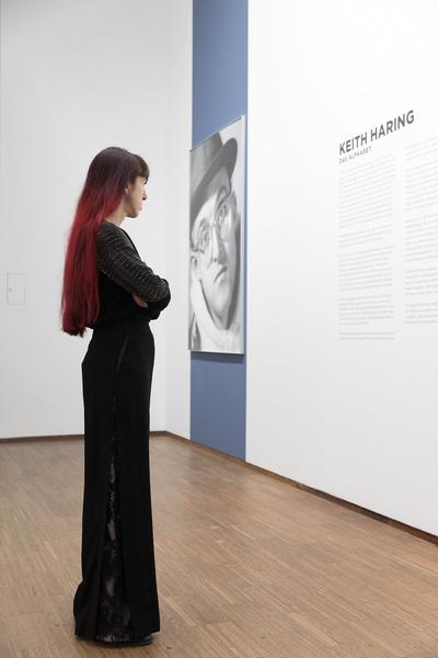 Albertina: Keith Haring - The Alphabet (16.3. - 24.6.3018, Presserundgang) https://albertina.at/ausstellungen/haring Foto: eSeL Foto: eSeL.at - Lorenz Seidler