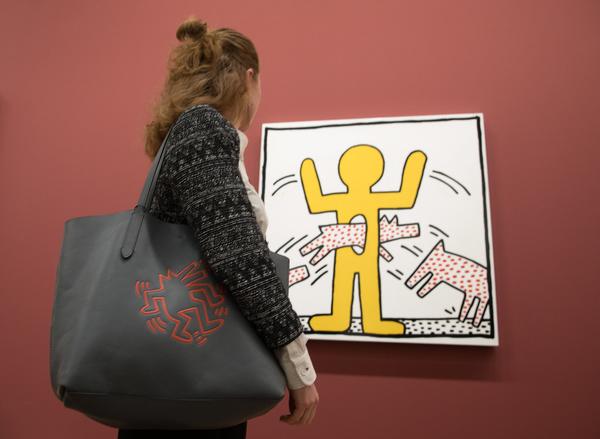 Albertina: Keith Haring - The Alphabet (16.3. - 24.6.3018, Presserundgang) https://albertina.at/ausstellungen/haring Foto: eSeL Foto: eSeL.at - Lorenz Seidler