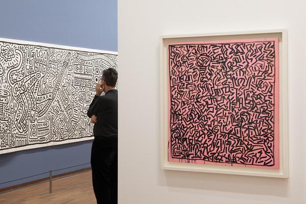 Albertina: Keith Haring - The Alphabet (16.3. - 24.6.3018, Presserundgang) https://albertina.at/ausstellungen/haring Foto: eSeL Foto: eSeL.at - Lorenz Seidler