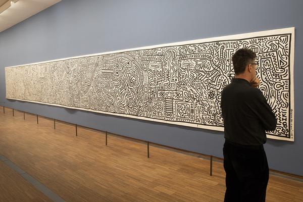 Albertina: Keith Haring - The Alphabet (16.3. - 24.6.3018, Presserundgang) https://albertina.at/ausstellungen/haring Foto: eSeL Foto: eSeL.at - Lorenz Seidler