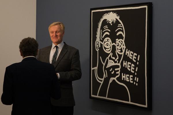 Albertina: Keith Haring - The Alphabet (16.3. - 24.6.3018, Presserundgang) https://albertina.at/ausstellungen/haring Foto: eSeL Foto: eSeL.at - Lorenz Seidler
