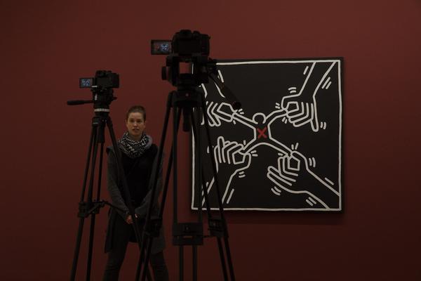 Albertina: Keith Haring - The Alphabet (16.3. - 24.6.3018, Presserundgang) https://albertina.at/ausstellungen/haring Foto: eSeL Foto: eSeL.at - Lorenz Seidler