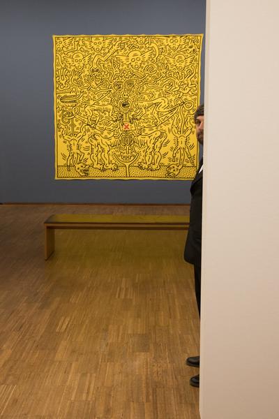 Albertina: Keith Haring - The Alphabet (16.3. - 24.6.3018, Presserundgang) https://albertina.at/ausstellungen/haring Foto: eSeL Foto: eSeL.at - Lorenz Seidler