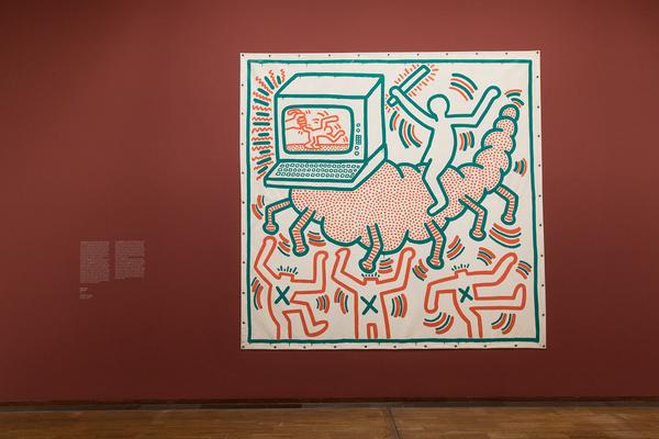 Albertina: Keith Haring - The Alphabet (16.3. - 24.6.3018, Presserundgang) https://albertina.at/ausstellungen/haring Foto: eSeL Foto: eSeL.at - Lorenz Seidler