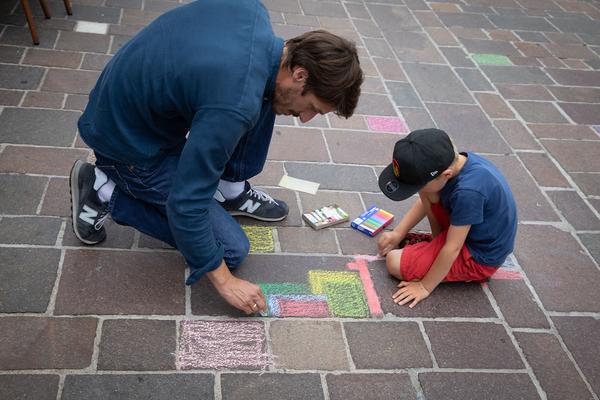 Albertina: Keith Haring - The Alphabet (16.3. - 24.6.3018, Presserundgang) https://albertina.at/ausstellungen/haring Foto: eSeL Foto: eSeL.at - Lorenz Seidler