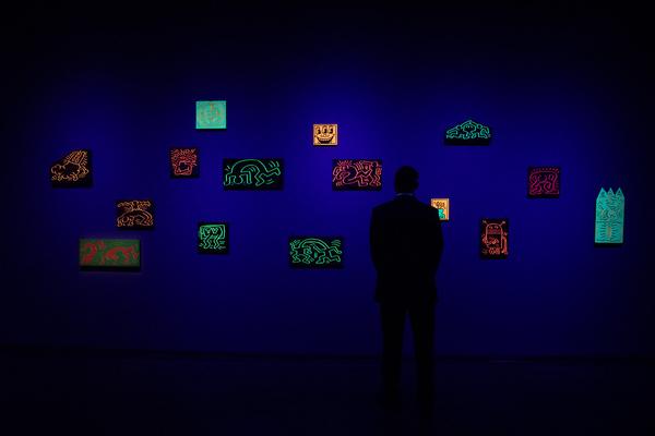 Albertina: Keith Haring - The Alphabet (16.3. - 24.6.3018, Presserundgang) https://albertina.at/ausstellungen/haring Foto: eSeL Foto: eSeL.at - Lorenz Seidler