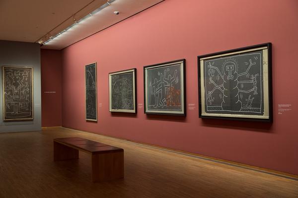 Albertina: Keith Haring - The Alphabet (16.3. - 24.6.3018, Presserundgang) https://albertina.at/ausstellungen/haring Foto: eSeL Foto: eSeL.at - Lorenz Seidler