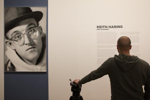 Albertina: Keith Haring - The Alphabet (16.3. - 24.6.3018, Presserundgang) https://albertina.at/ausstellungen/haring Foto: eSeL Foto: eSeL.at - Lorenz Seidler
