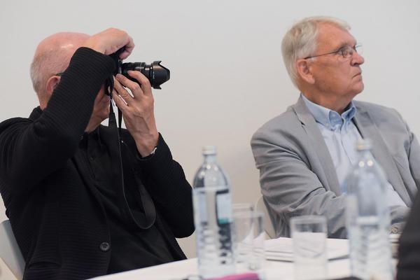 mumok: Pressekonferenz - Doppelleben & Klassentreffen (23.6. - 11.11.2018, Presseführung) https://www.mumok.at/de/events/doppelleben | Foto: eSeL Foto: eSeL.at - Joanna Pianka