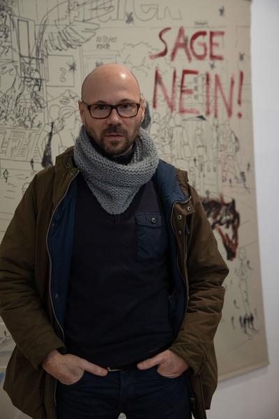 Kroatisches Zentrum: Klaus Ludwig Kerstinger: Manege Leben! (21.11.2018 - 11.1.2019) https://esel.at/termin/99033 | Foto: eSeL Foto: eSeL.at - Lorenz Seidler